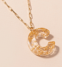 Load image into Gallery viewer, Acetate Initial Necklaces
