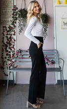 Load image into Gallery viewer, The &quot;Claire&quot; Flare Pants - Black

